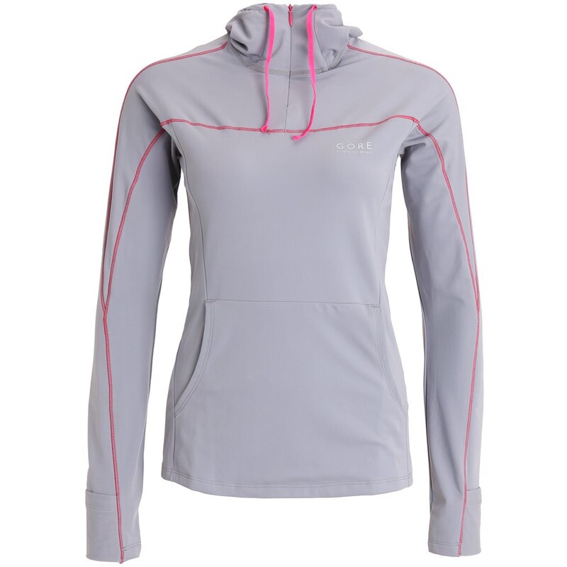 Gore Running Wear ESSENTIAL Tshirt à manches longues asteroid grey/jazzy pink