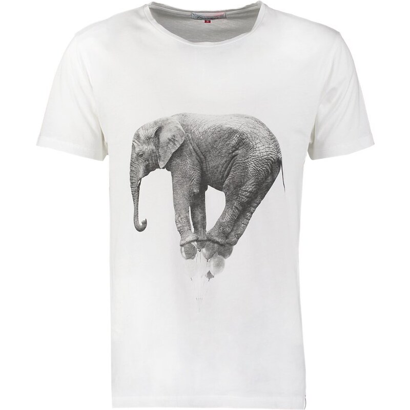 French Kick Tshirt imprimé white