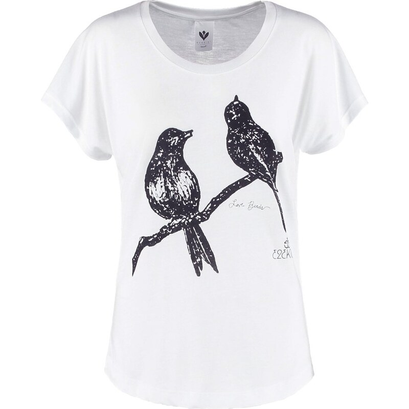 Ezekiel LOVE BIRDS Tshirt imprimé white