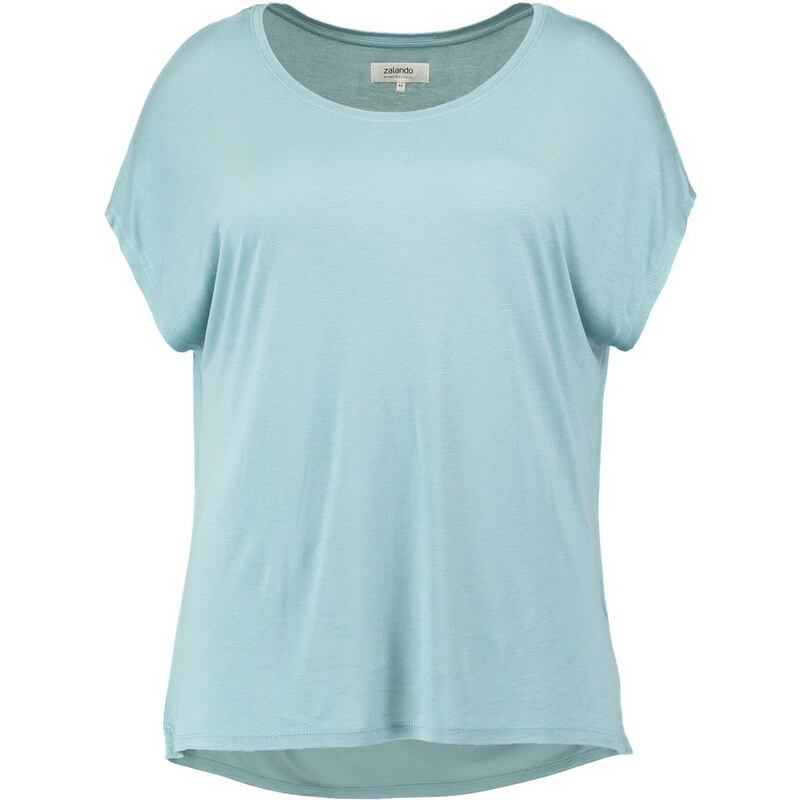 Zalando Essentials Curvy ELVINA Tshirt basique light blue
