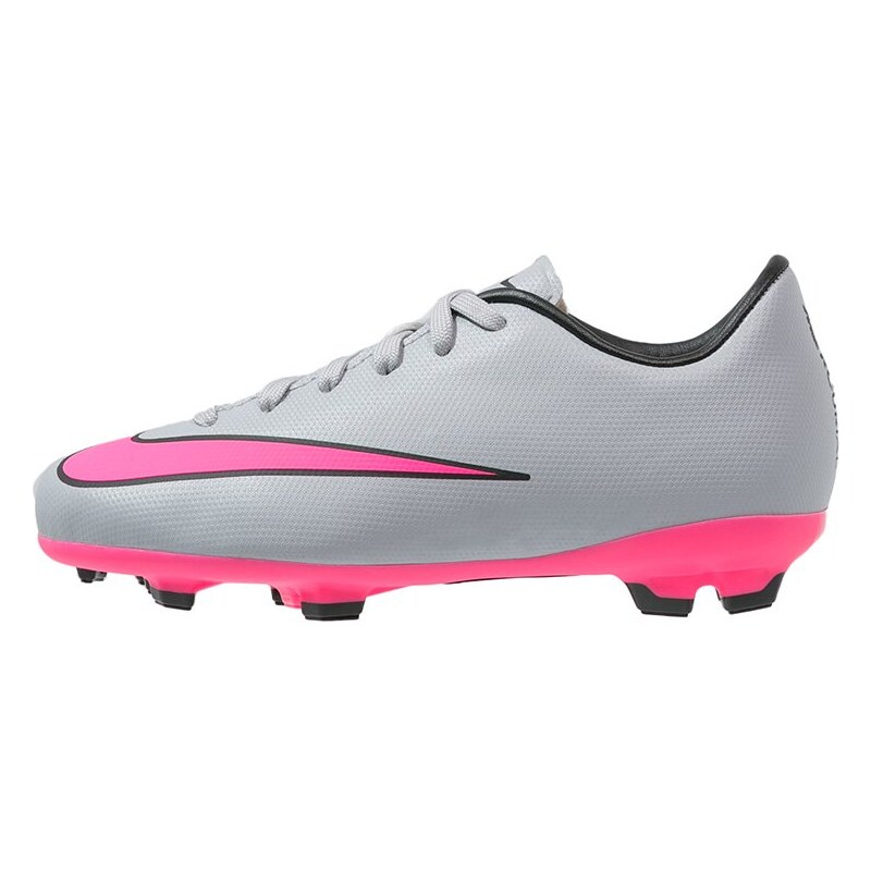 Nike Performance MERCURIAL VICTORY V FG Chaussures de foot à crampons wolf grey/hyper pink/black/white