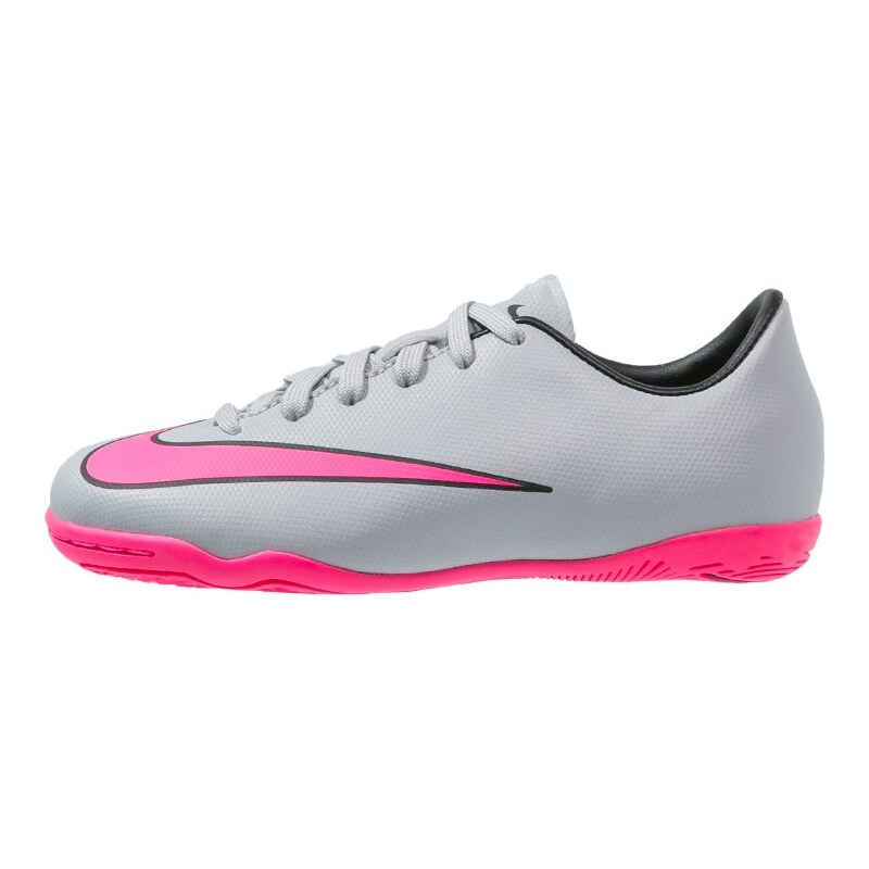 Nike Performance MERCURIAL VICTORY V IC Chaussures de foot en salle wolf grey/hyper pink/black/white