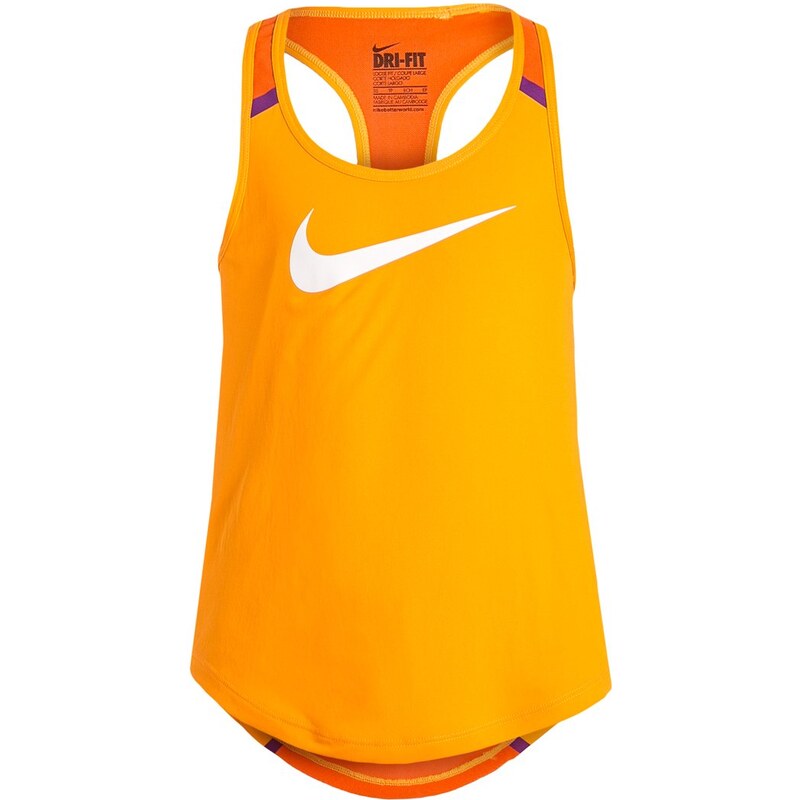 Nike Performance Débardeur vivid orange/safety orange/cosmic purple/white