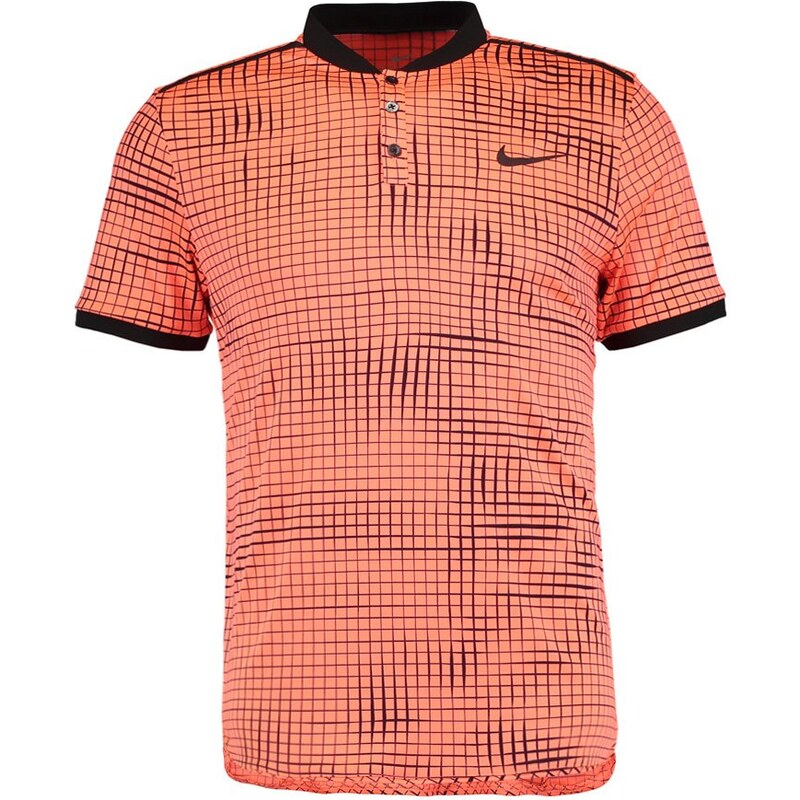Nike Performance ADVANTAGE PREMIER Tshirt imprimé bright mango/purple dynasty/black