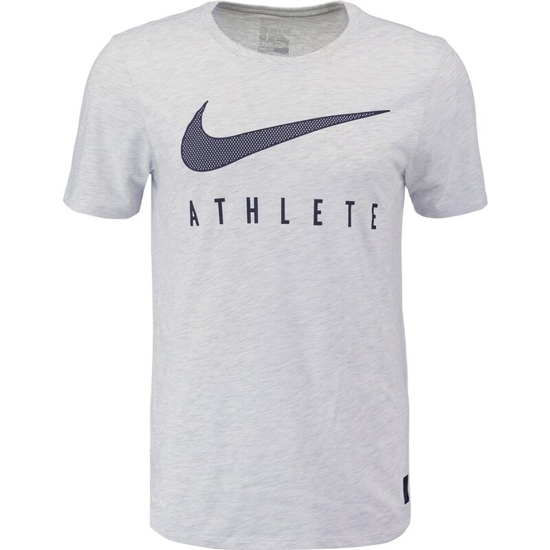 Nike Performance Tshirt de sport birch heather/black