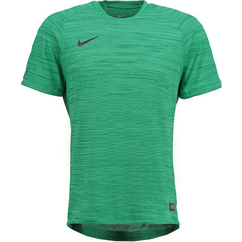Nike Performance Tshirt de sport spring leaf/heather/black