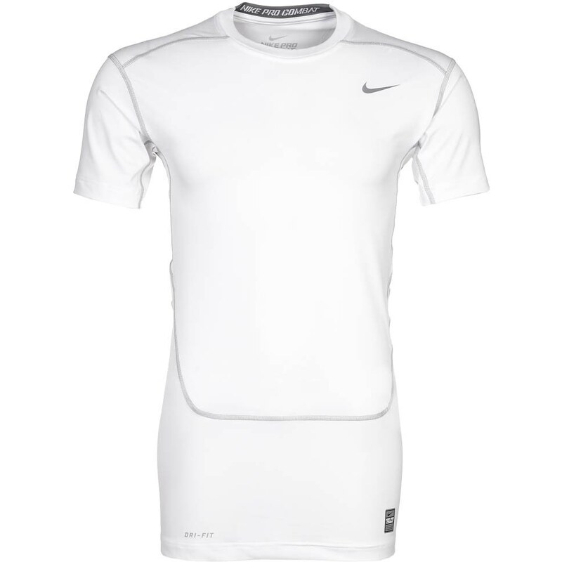 Nike Performance PRO COMBAT CORE COMPRESSION 2.0 Tshirt de sport white/cool grey
