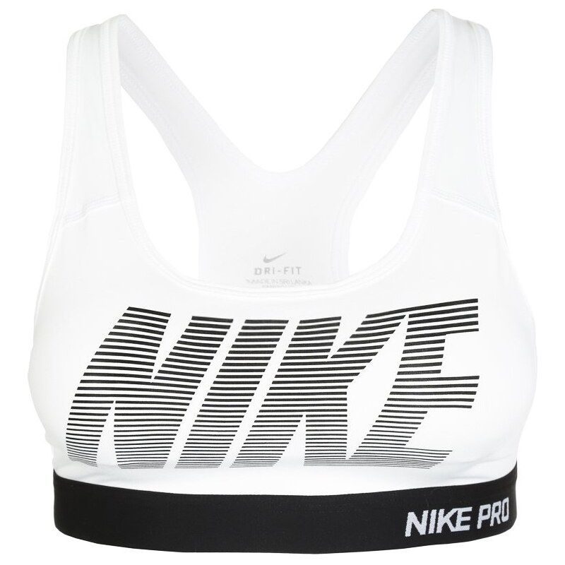 Nike Performance PRO CLASSIC Soutiengorge de sport white/black