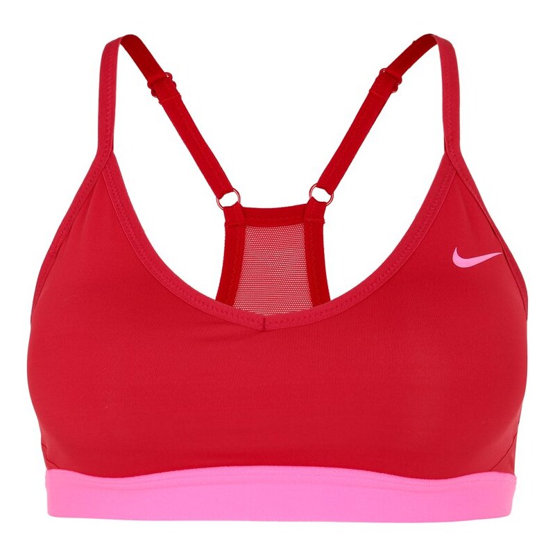 Nike Performance PRO INDY Soutiengorge de sport noble red/pink pow