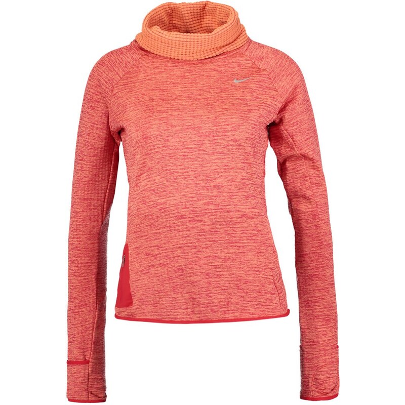 Nike Performance SPHERE ELEMENT Tshirt à manches longues turf orange/heather/university red