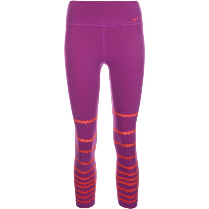 Nike Performance LEGEND Pantalon 3/4 de sport cosmic purple/lite crimson