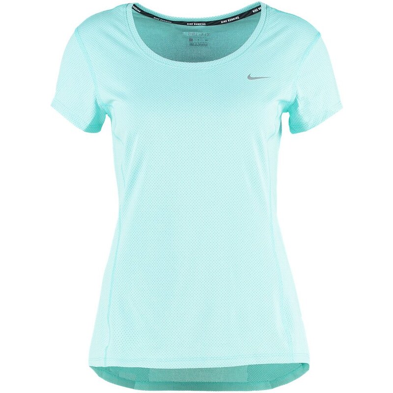 Nike Performance Tshirt de sport hyper turquoise/reflective silver