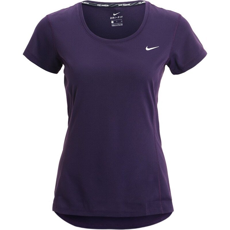 Nike Performance Tshirt de sport purple dynasty/reflective silver
