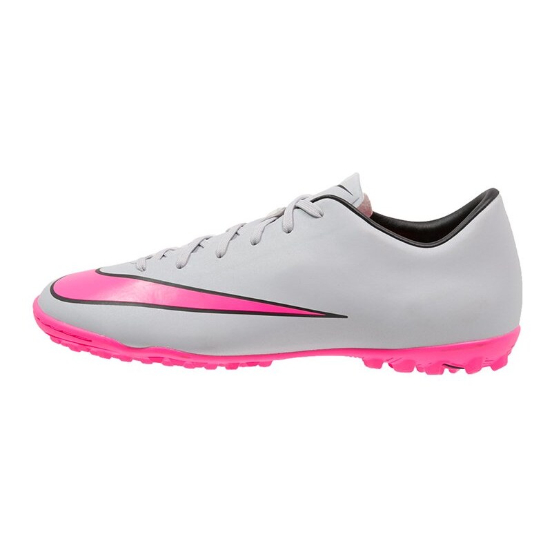 Nike Performance MERCURIAL VICTORY V TF Chaussures de foot multicrampons wolf grey/hyper pink/black