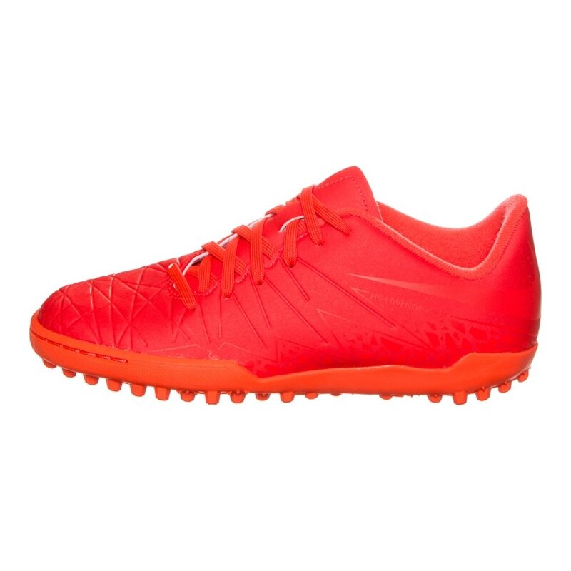 Nike Performance HYPERVENOM PHELON II TF Chaussures de foot multicrampons bright crimson/hyper orange