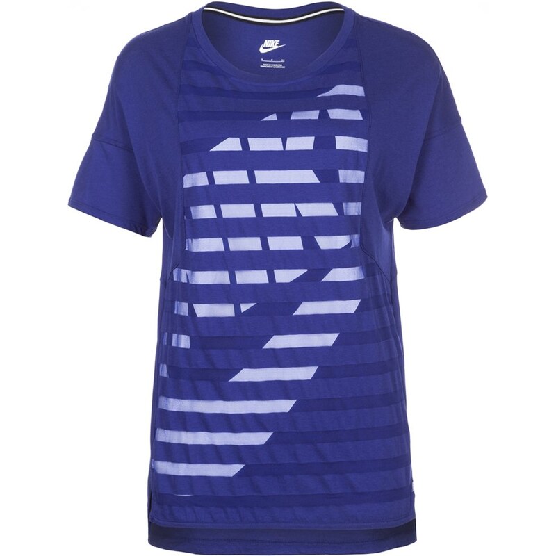 Nike Sportswear Tshirt imprimé deep royal blue/white