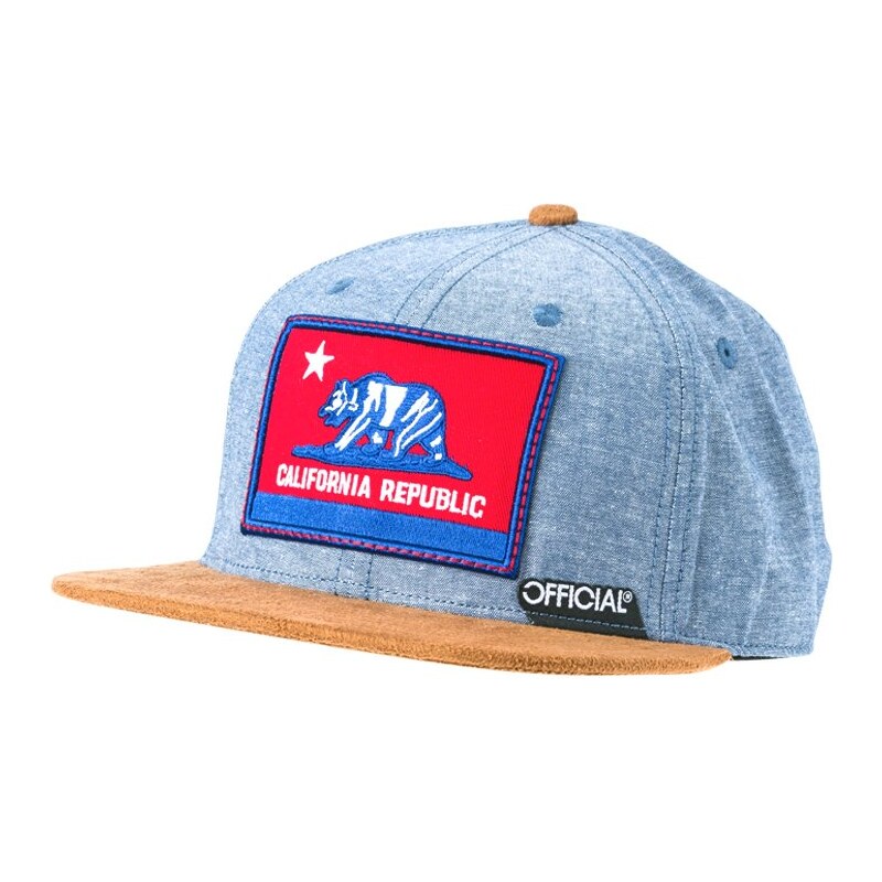 Official USA CALI Casquette chambray/brown