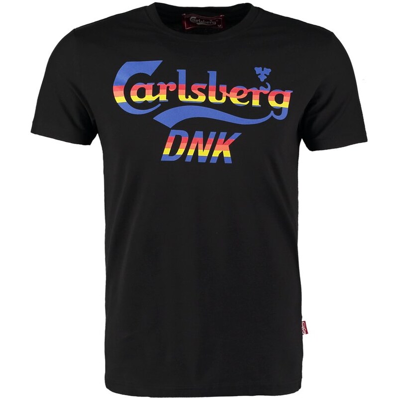 Carlsberg BIELASTICO Tshirt imprimé nero