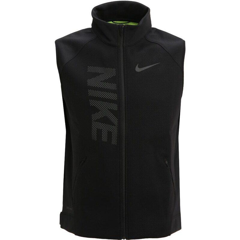 Nike Performance Veste sans manches black/volt/pure platinum