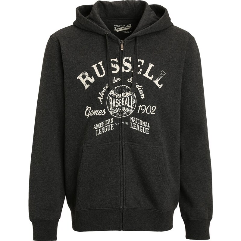 Russell Athletic Sweat zippé grey