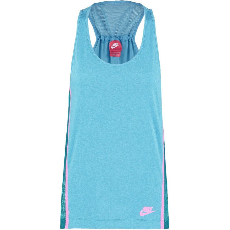 Nike Sportswear Débardeur omega blue/heather/rio teal/hyper pink