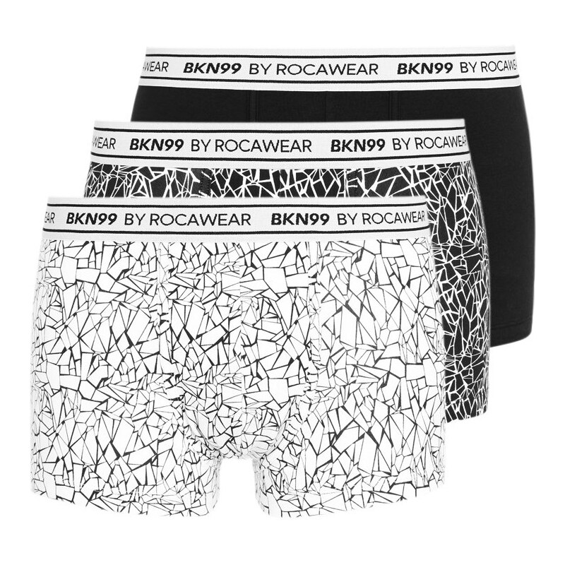 Brooklyn's Own by Rocawear 3 PACK Shorty black/white