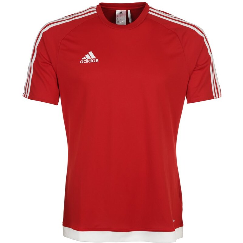 adidas Performance ESTRO Tshirt de sport rot/weiß