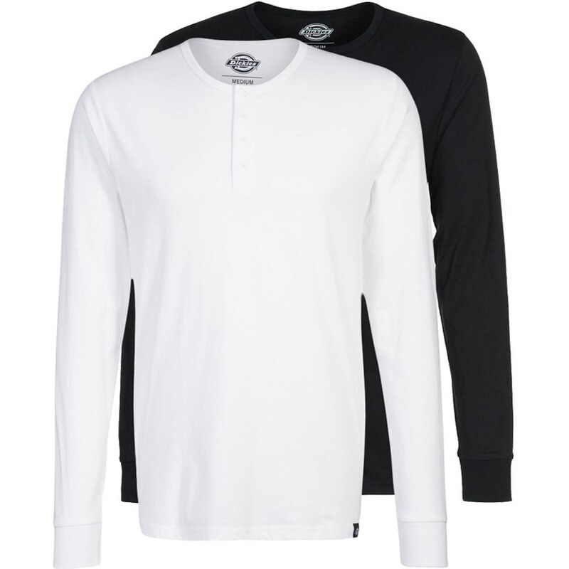Dickies SEIBERT 2 PACK Tshirt à manches longues black/white