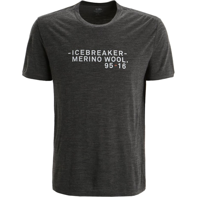 Icebreaker Tshirt de sport jet heather/snow