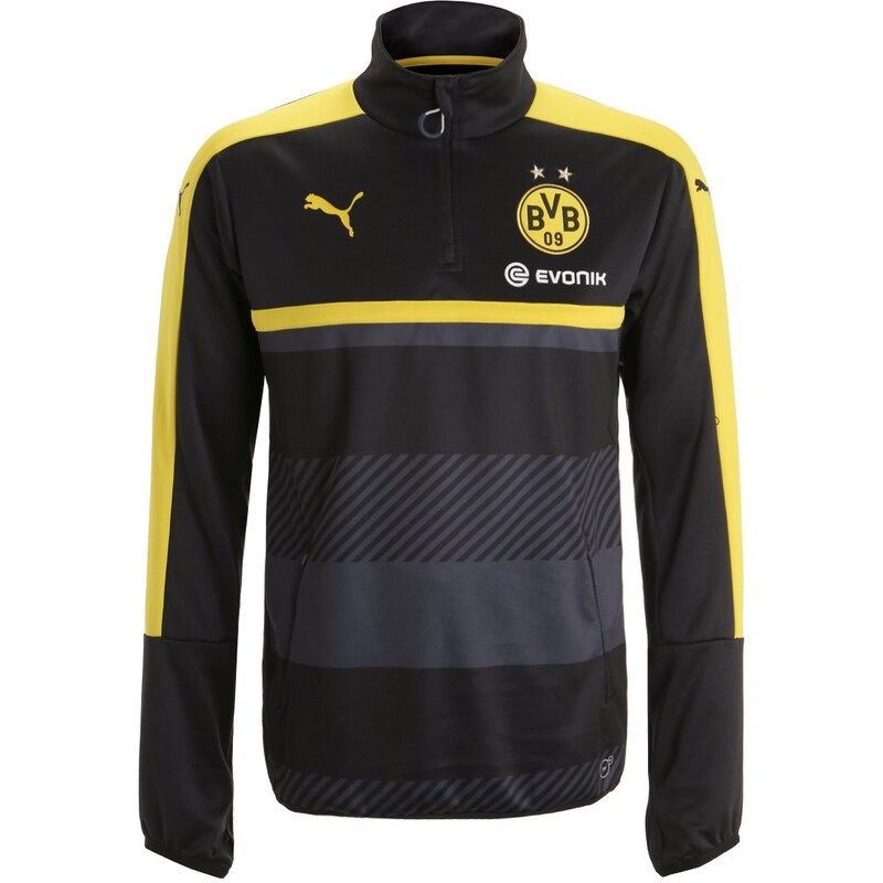 Puma BVB Sweatshirt black/cyber yellow