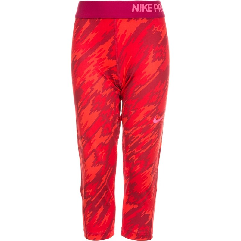 Nike Performance Pantalon 3/4 de sport light crimson/university red/hyper pink