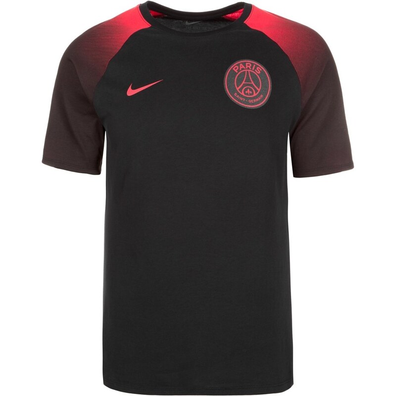 Nike Performance PARIS SAINTGERMAIN MATCH Tshirt imprimé black/action red