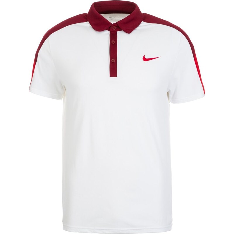 Nike Performance TEAM COURT Tshirt de sport white/team red/university red