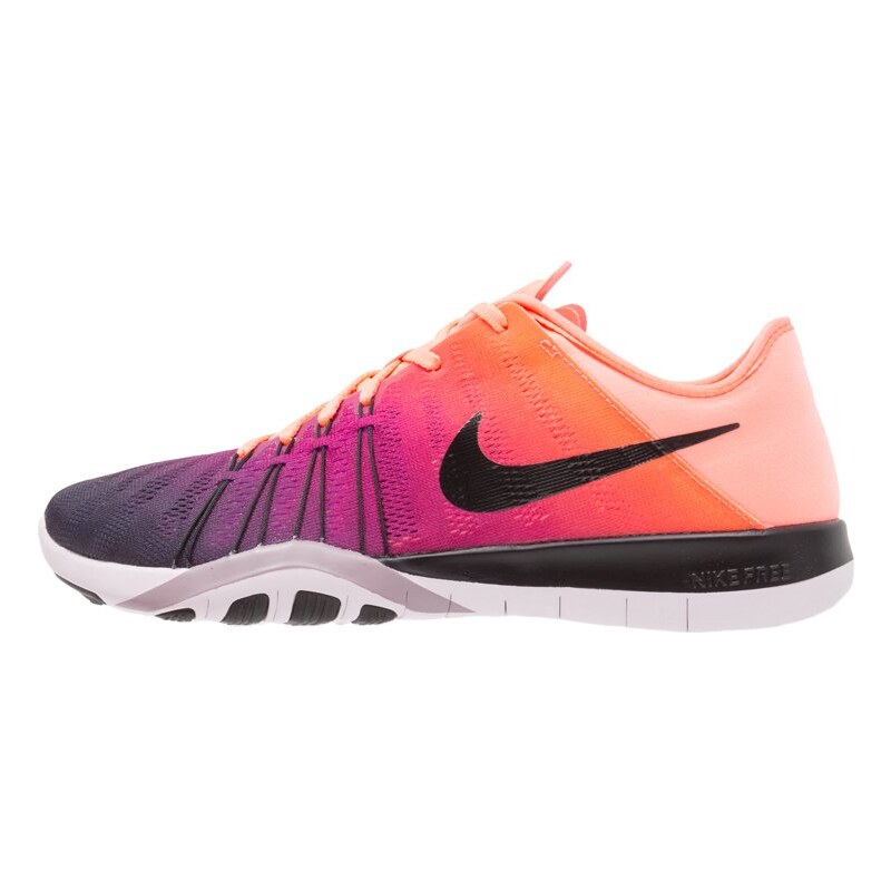 Nike Performance FREE TR 6 SPECTRUM Chaussures d'entraînement et de fitness bright mango/black/bleached lilac/purple smoke