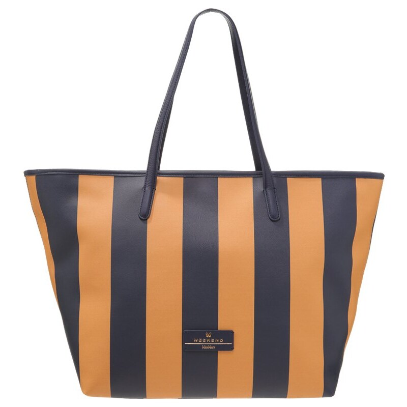 WEEKEND MaxMara ONCE Cabas navy blue/yellow