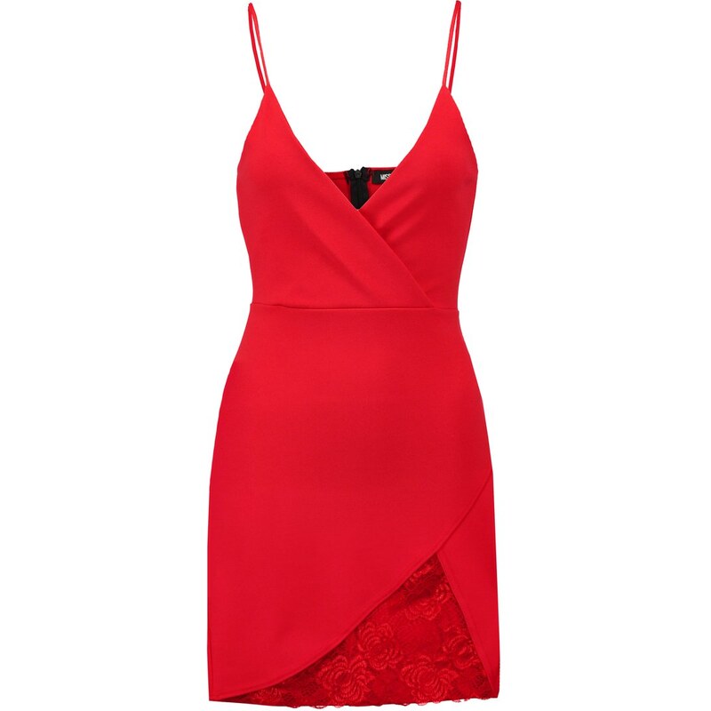 Missguided Robe en jersey red