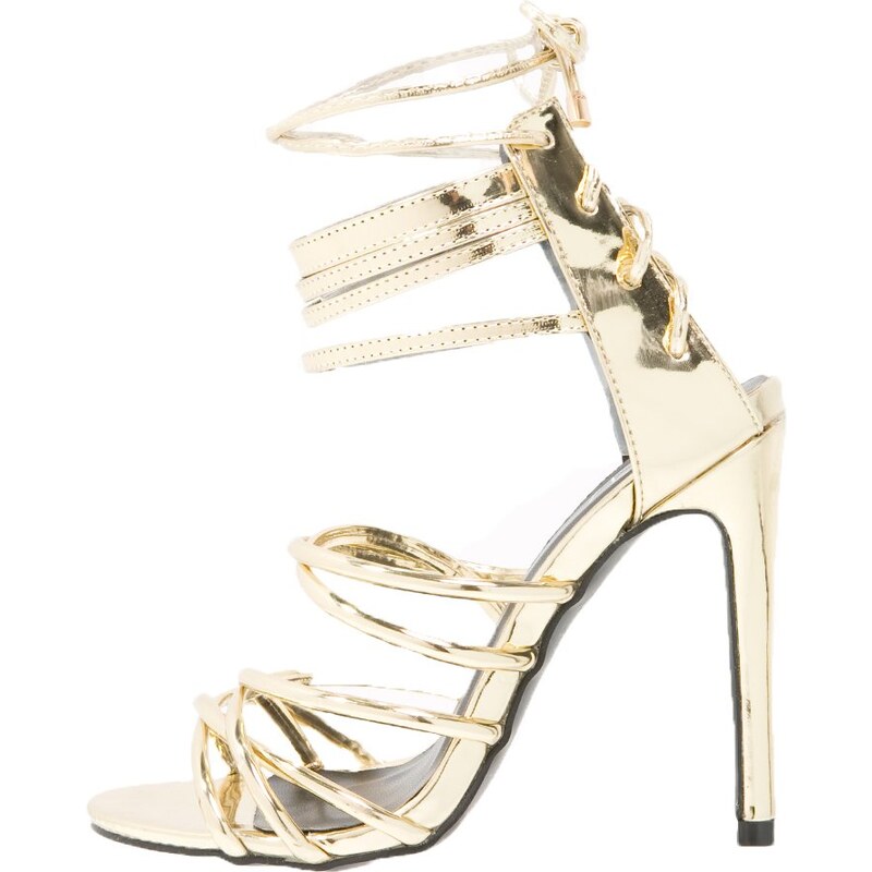 Missguided Sandales gold