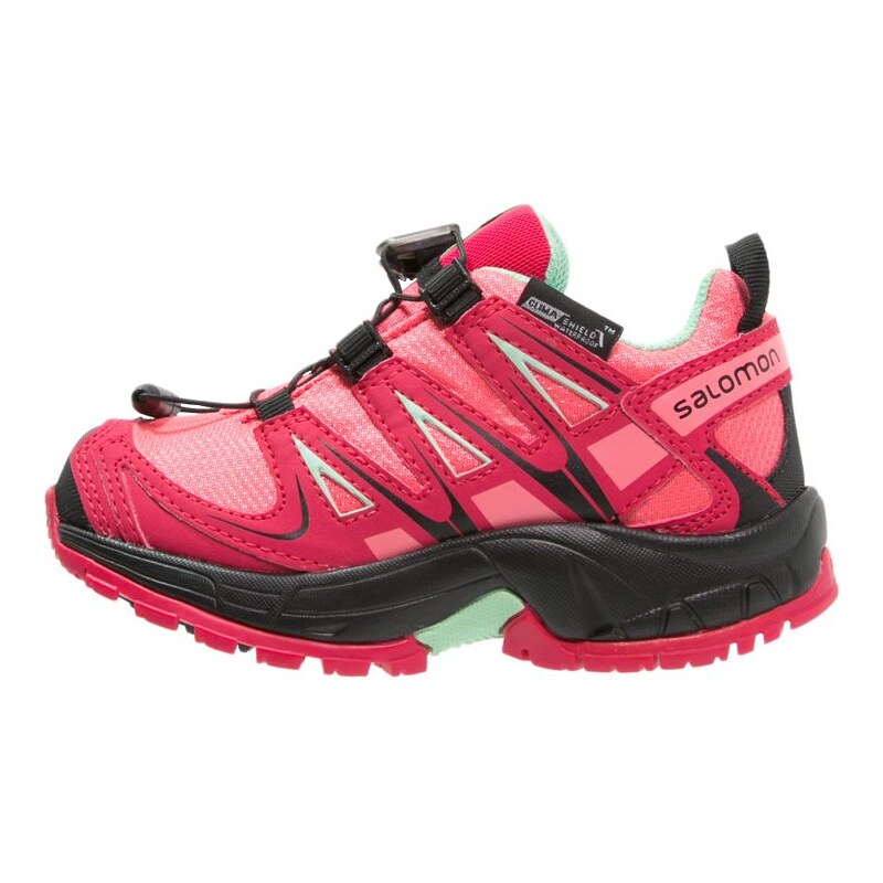 Salomon XA PRO 3D CSWP Chaussures de running madder pink/lotus pink/lucite green
