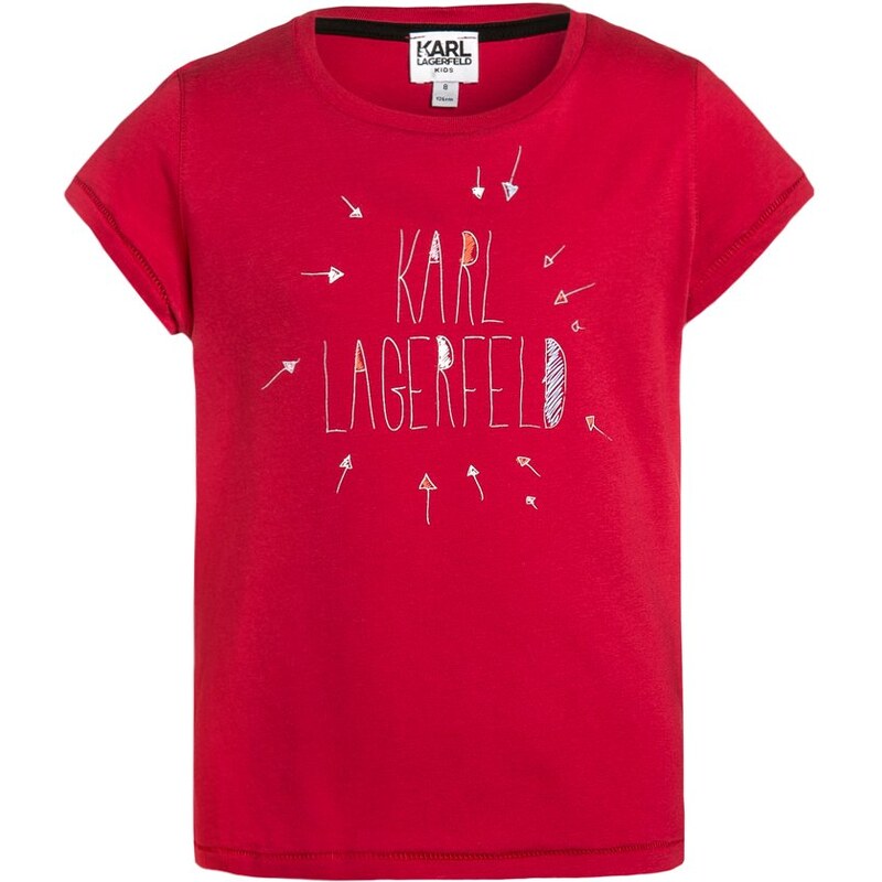KARL LAGERFELD Tshirt imprimé poppy