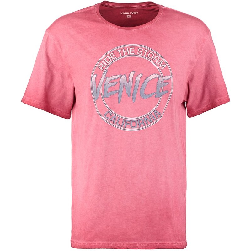 YOURTURN Tshirt imprimé pink