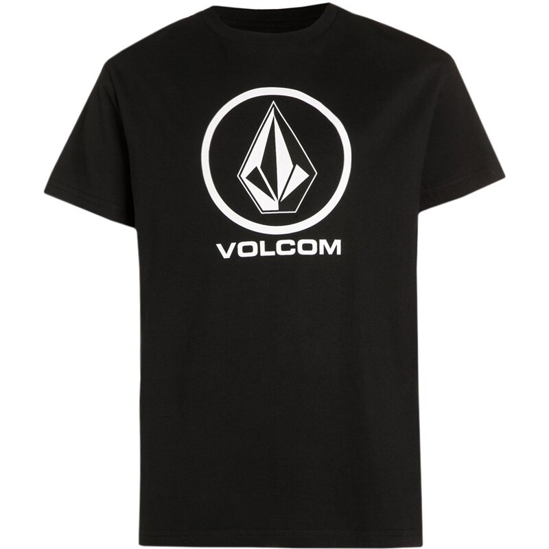 Volcom CIRCLE STONE Tshirt imprimé black