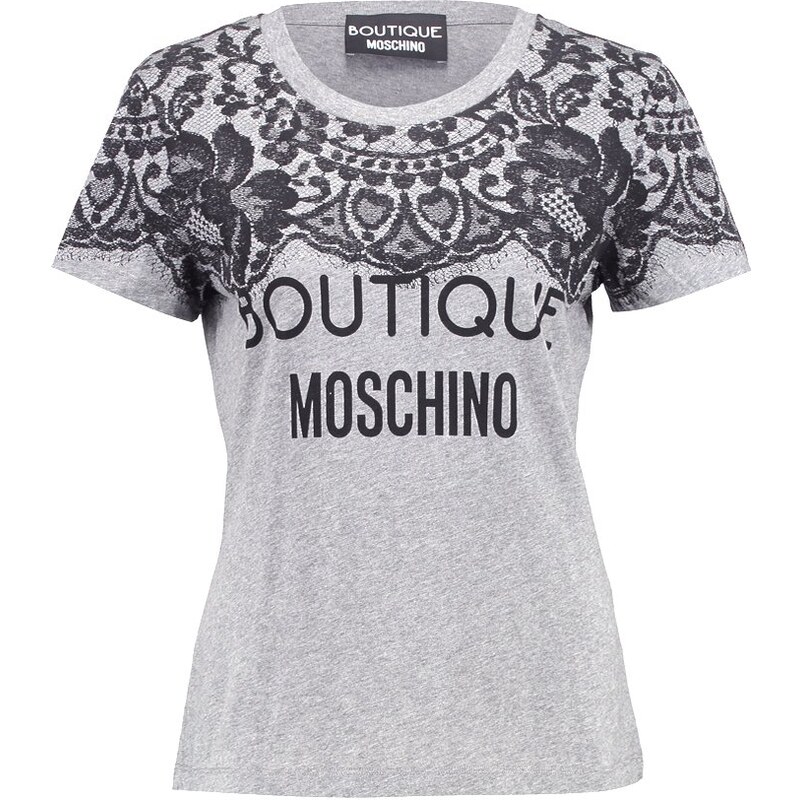 Boutique Moschino Tshirt imprimé grey