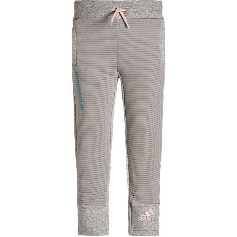 adidas Performance Pantalon de survêtement medium grey heather/ice mint