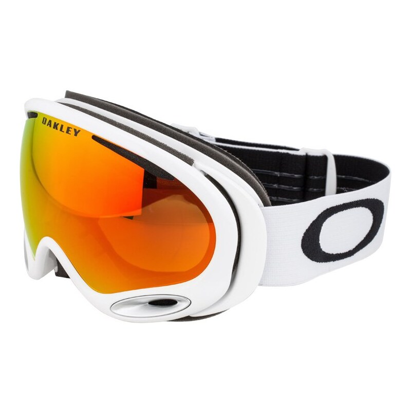 Oakley AFRAME 2.0 Masque de ski polished white/fire iridium