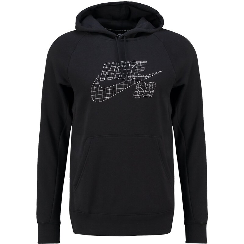 Nike SB Sweatshirt black/metallic silver