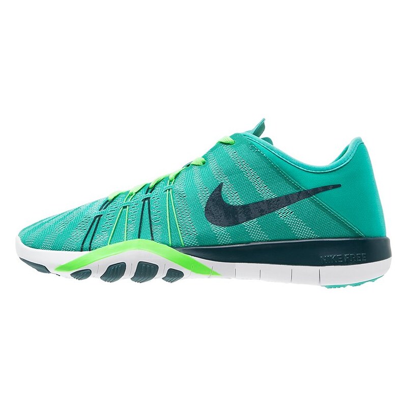 Nike Performance FREE TR 6 Chaussures d'entraînement et de fitness clear jade/midnight turquoise/rage green/white