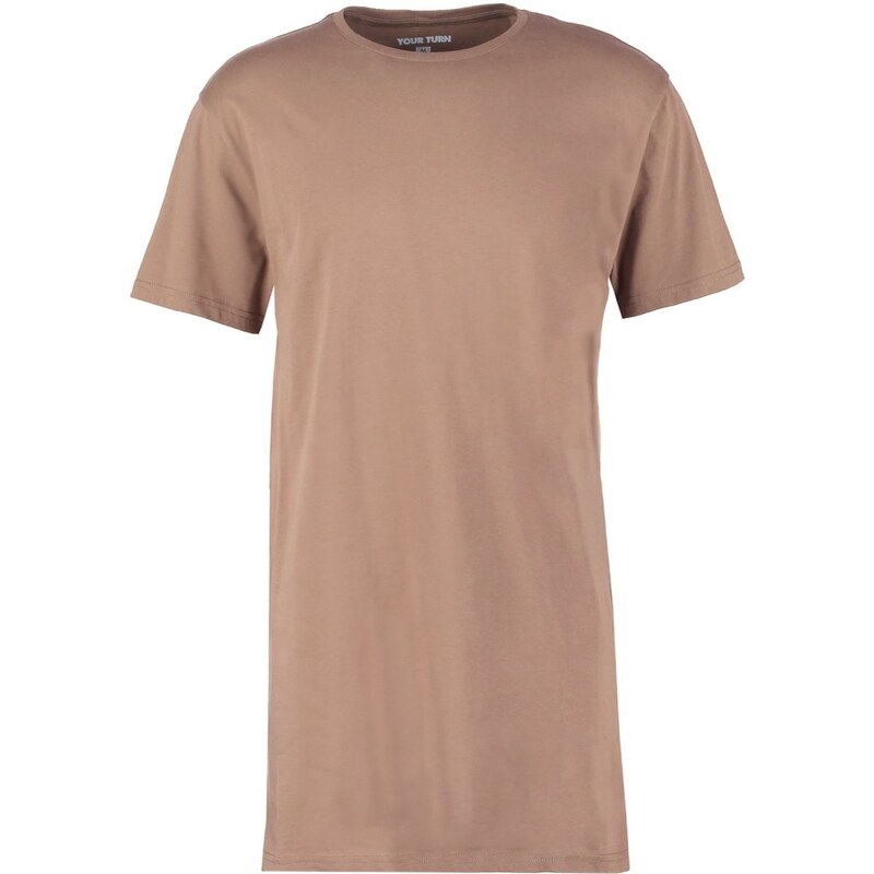 YOURTURN Tshirt basique brown