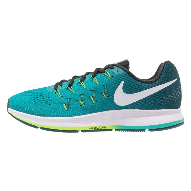 Nike Performance AIR ZOOM PEGASUS 33 Chaussures de running neutres rio teal/white/midnight turquoise/volt/clear jade
