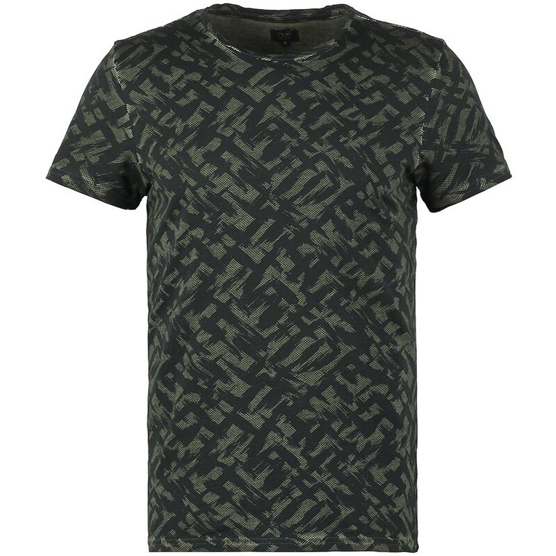 OVS Tshirt imprimé camouflage green