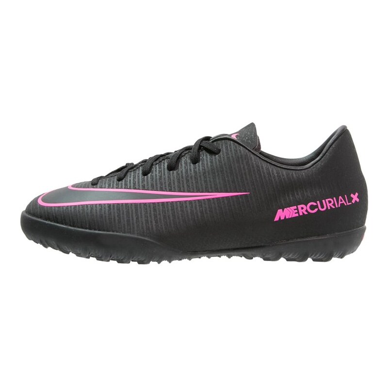 Nike Performance MERCURIAL VAPOR XI TF Chaussures de foot multicrampons black/pink blast